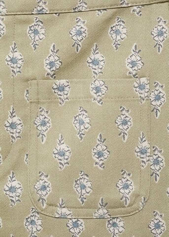 MANGO KIDS Wide Leg Hose 'Mentaset' in Grün