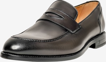 Henry Stevens Slip-ons 'Marshall PL' in Brown: front