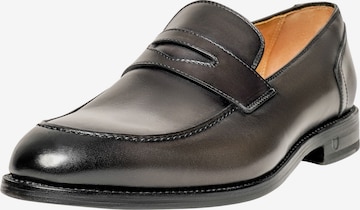 Henry Stevens Classic Flats 'Marshall PL' in Brown: front