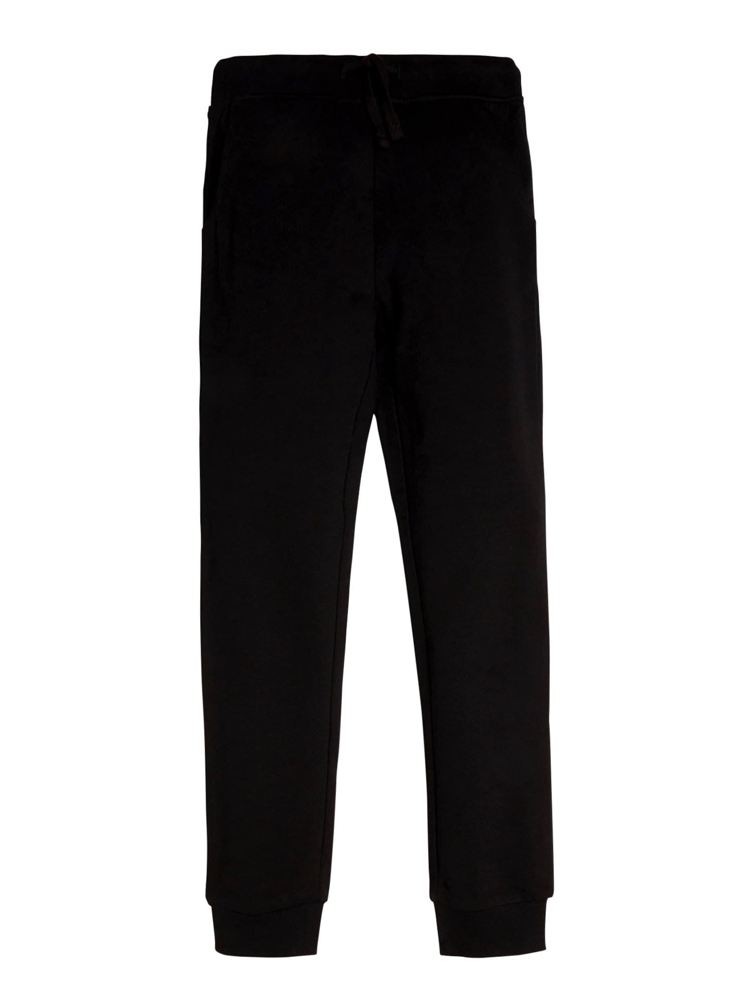 GUESS Tapered Pants in Black: front
