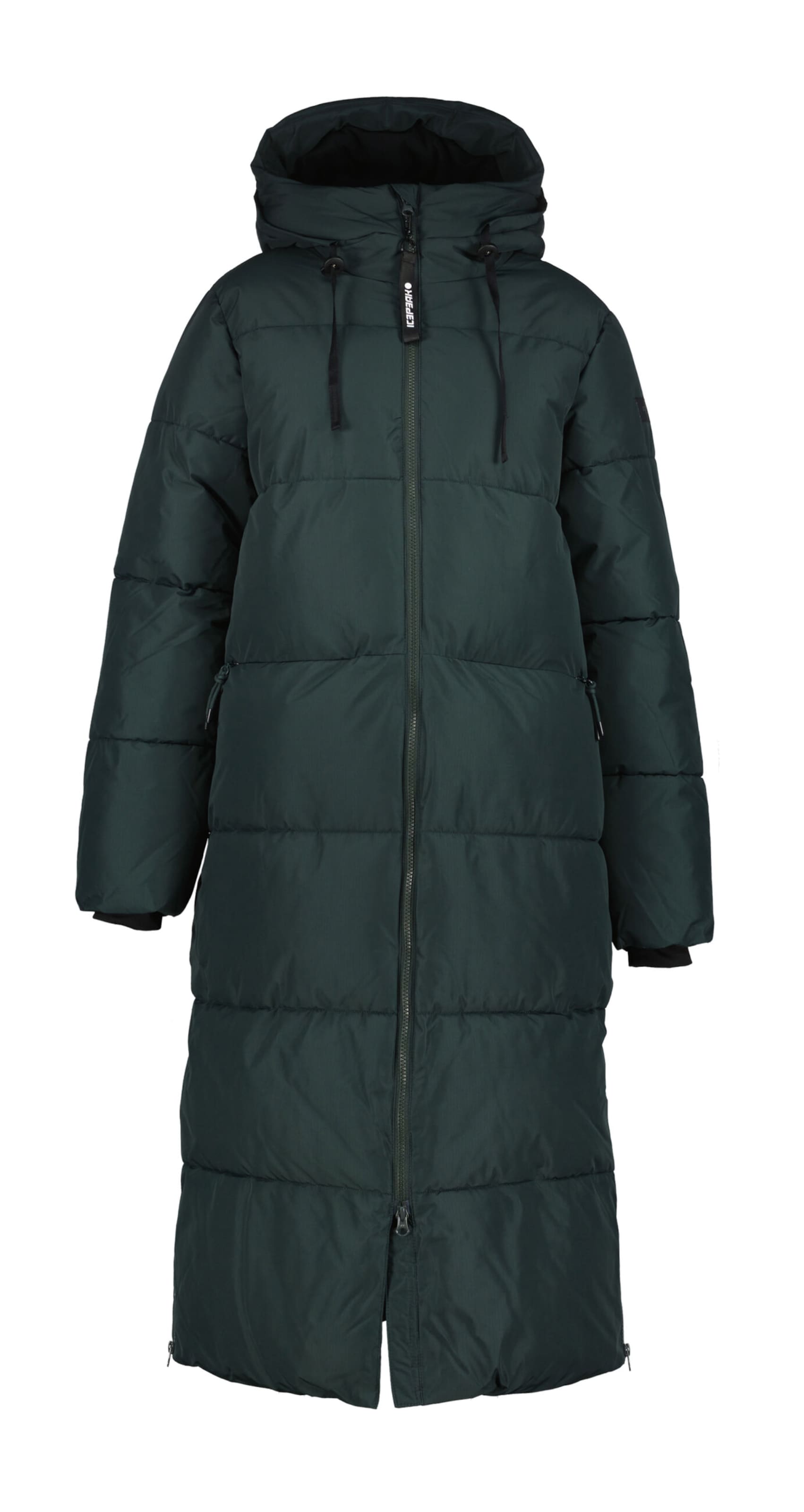 ICEPEAK Vinterfrakke 'Addia' i grøn: forside