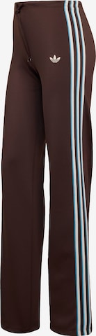 Coupe slim Pantalon de sport ADIDAS ORIGINALS en marron : devant