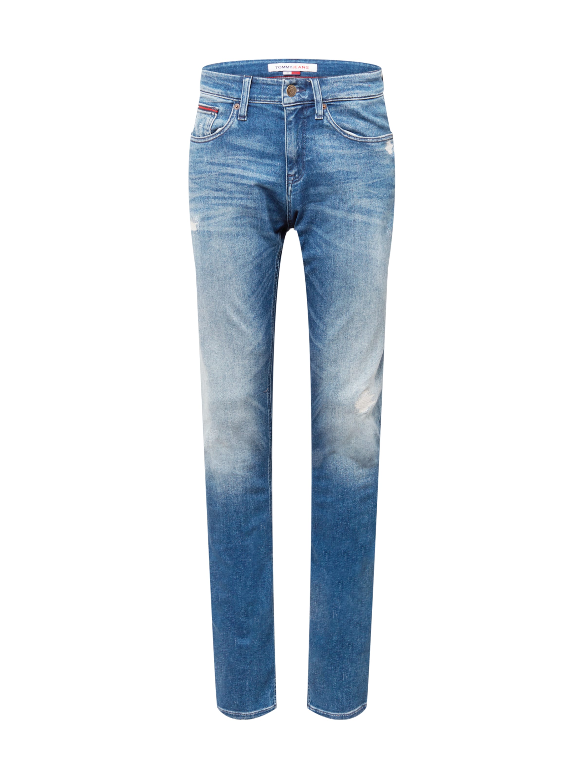 Tommy Jeans Slimfit Džíny 'SCANTON' – modrá: přední strana