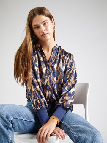 MORE & MORE Blouse in Blue: front