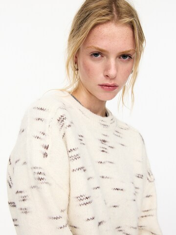 Pull&Bear Trui in Beige