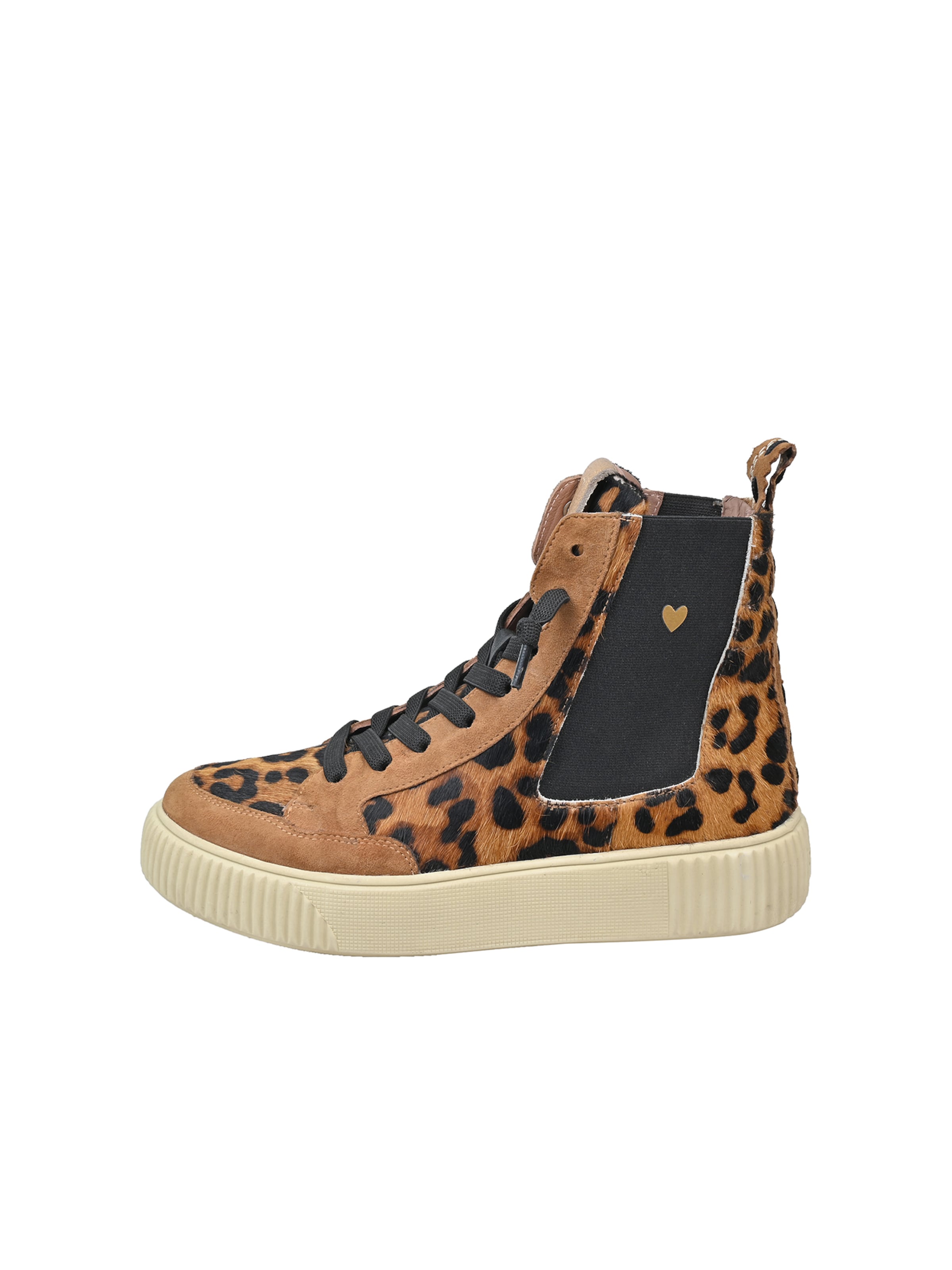 Crickit Sneakers hoog 'Sonia' in Bruin