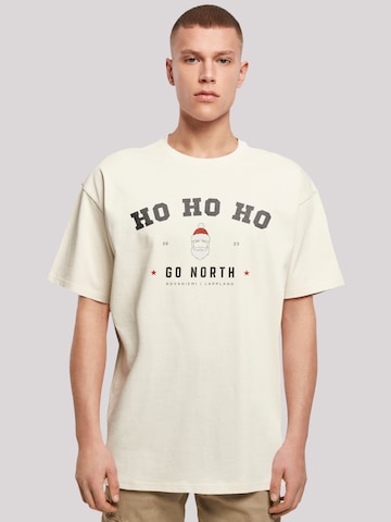 F4NT4STIC Shirt in Beige: front