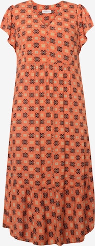 Studio Untold Dress in Orange: front