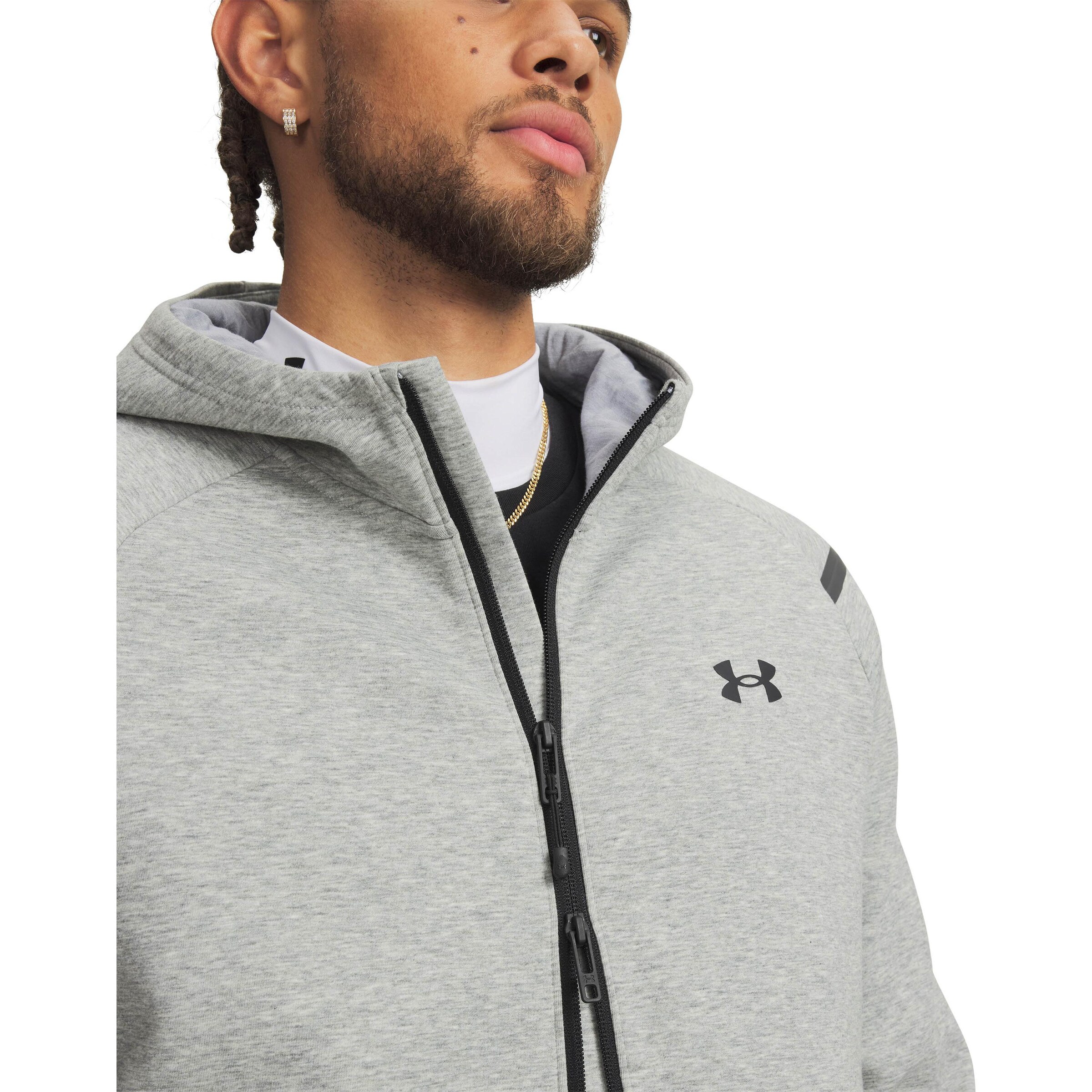 UNDER ARMOUR Jacke 'UNSTOPPABLE' in Grau