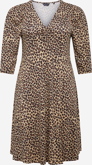 Abito Dorothy Perkins Curve di colore beige / marrone / nero, Visualizzazione prodotti