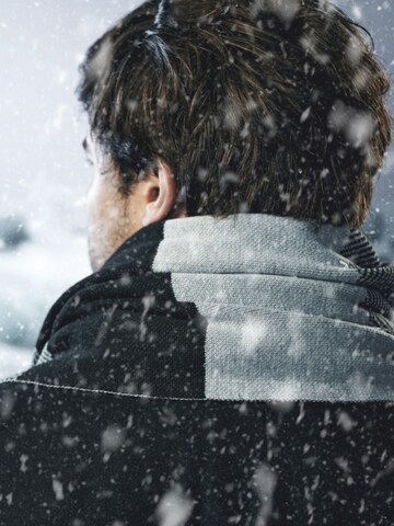 Sidegren Scarf 'Prism' in Grey