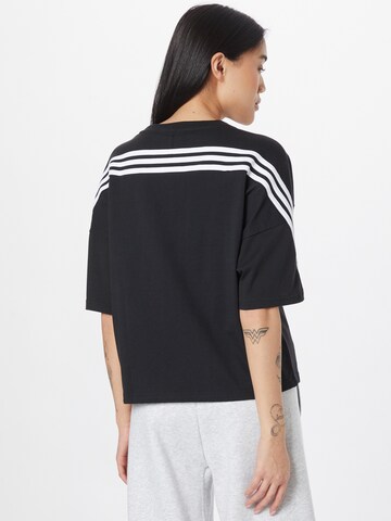 ADIDAS PERFORMANCE Функциональная футболка 'Future Icons 3-Stripes' в Черный