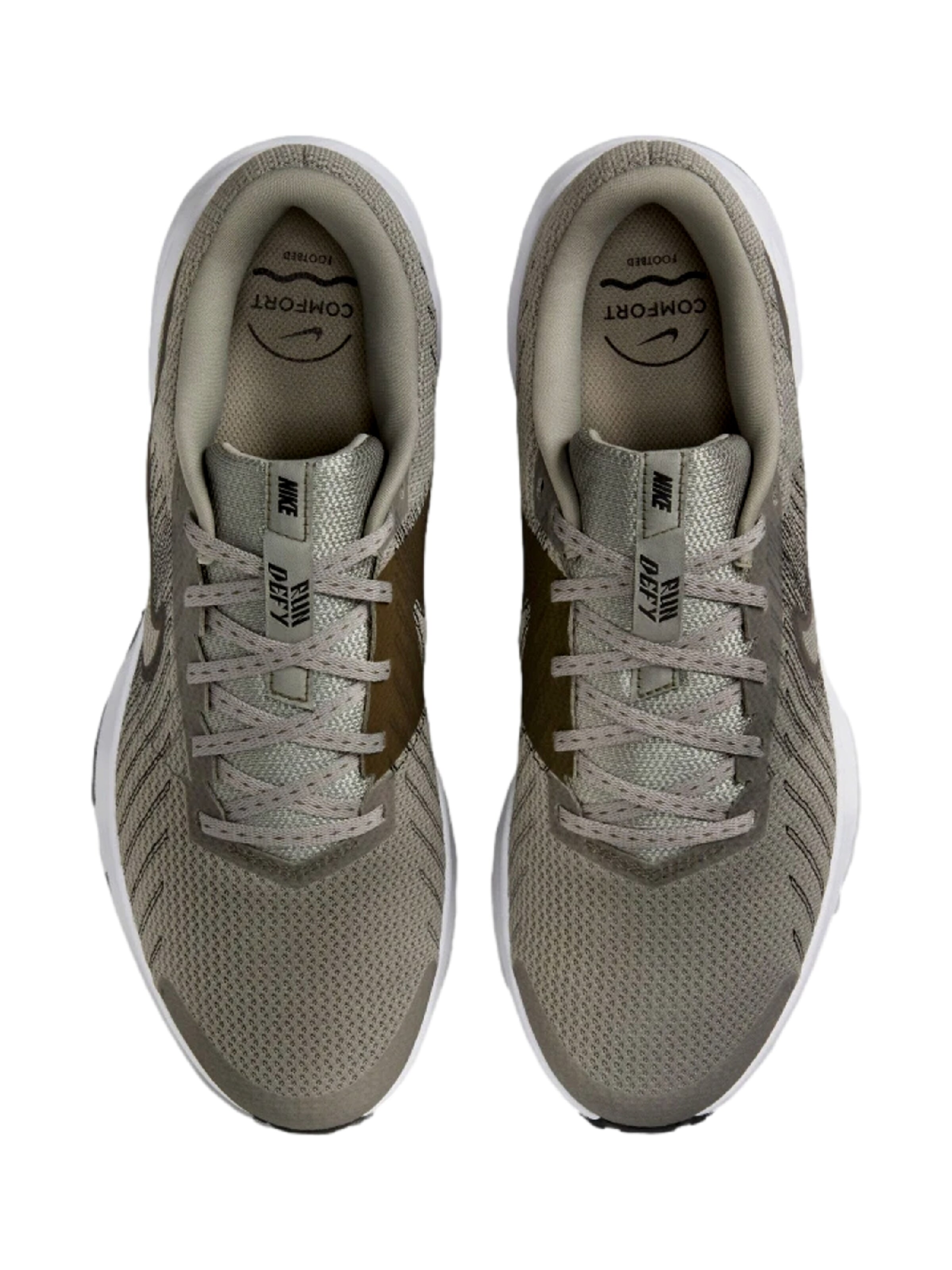 NIKE Nízke tenisky 'Run Defy Road Running' - Zelená