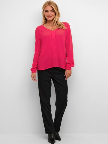 Kaffe Blouse 'Amber' in Roze