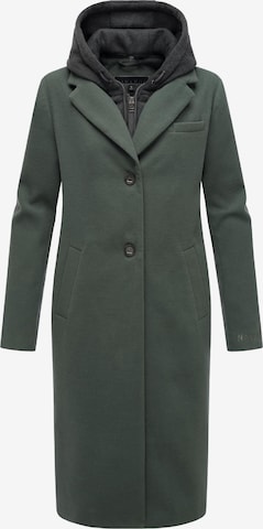 Cappotto di mezza stagione 'Kekstraum 14' di NAVAHOO in verde: frontale