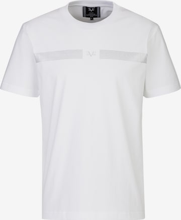 19V69 ITALIA Shirt 'Rafael New Banderole' in White: front