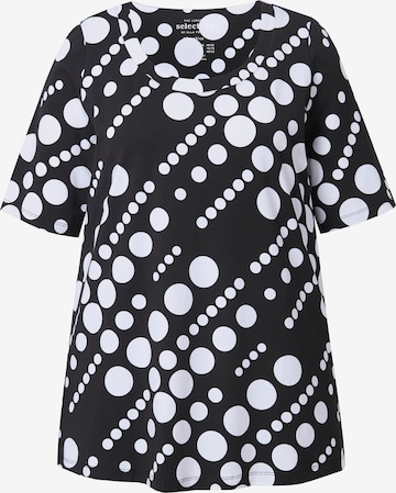 Ulla Popken Shirt in Black: front