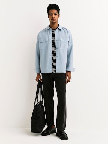 Coupe regular Veste mi-saison Next en bleu