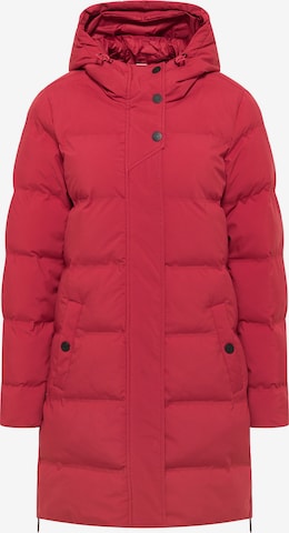 ICEBOUND Winter Coat in Red: front