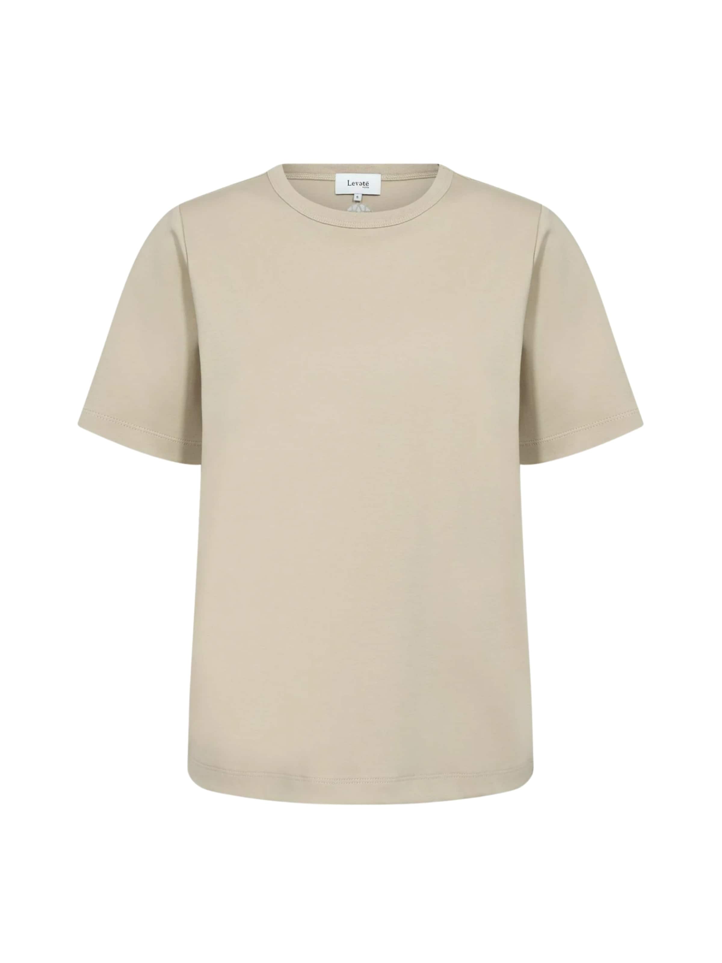 Top ' LR-PALOMA ' di Levete Room in beige: frontale