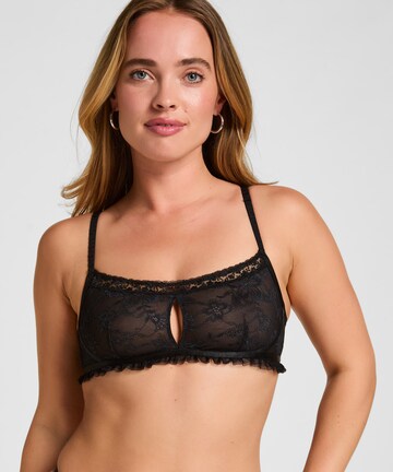 Bustier Soutien-gorge 'Felicity' Hunkemöller en noir : devant