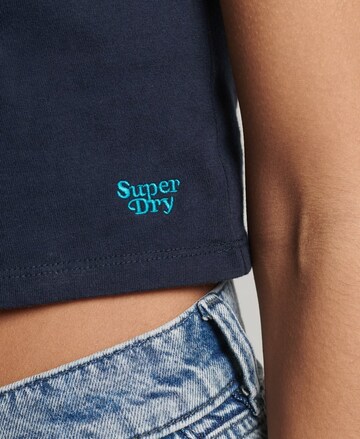 T-shirt Superdry en bleu