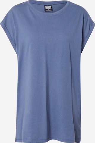 T-shirt Urban Classics en bleu : devant