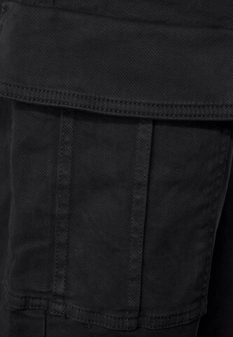 Street One MEN Regular Cargo Pants in Black