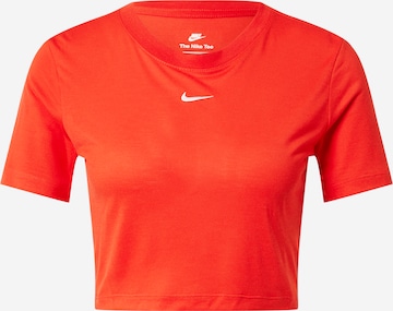 Tricou 'Essential' de la Nike Sportswear pe portocaliu: față