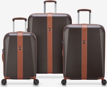 Ensemble de bagages 'Promenade Hard 2.0' Delsey Paris en marron : devant