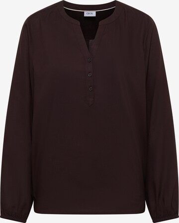 CECIL Bluse in Braun: Vorderseite