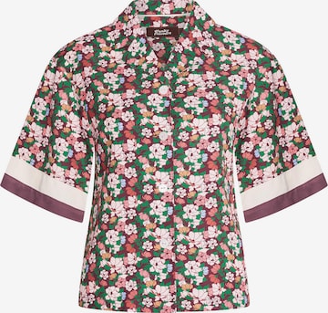 4funkyflavours Blouse 'Uzi' in Gemengde kleuren: voorkant