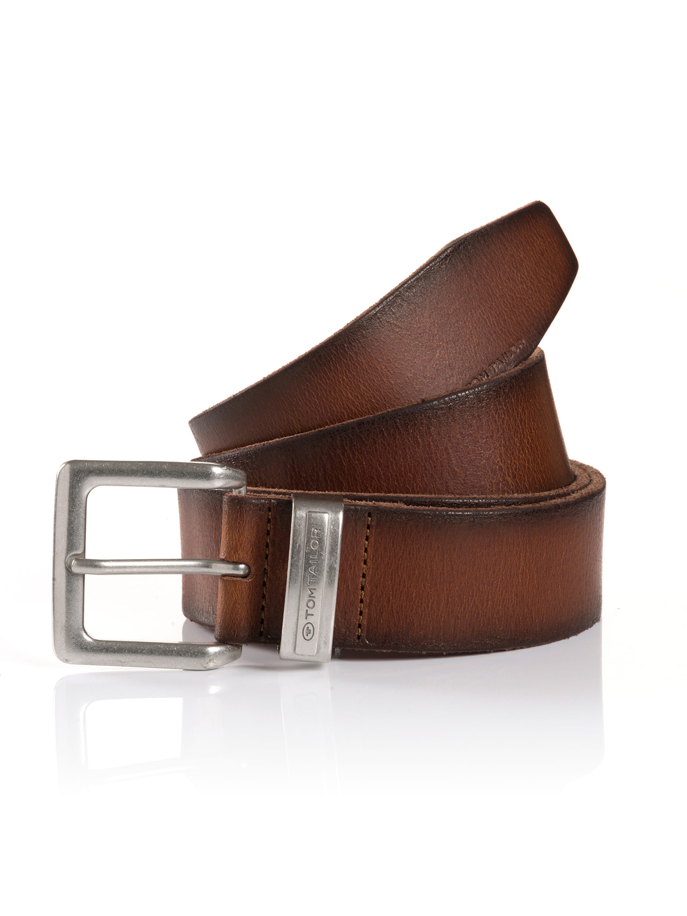 Cintura ' JACOB' di TOM TAILOR in marrone: frontale