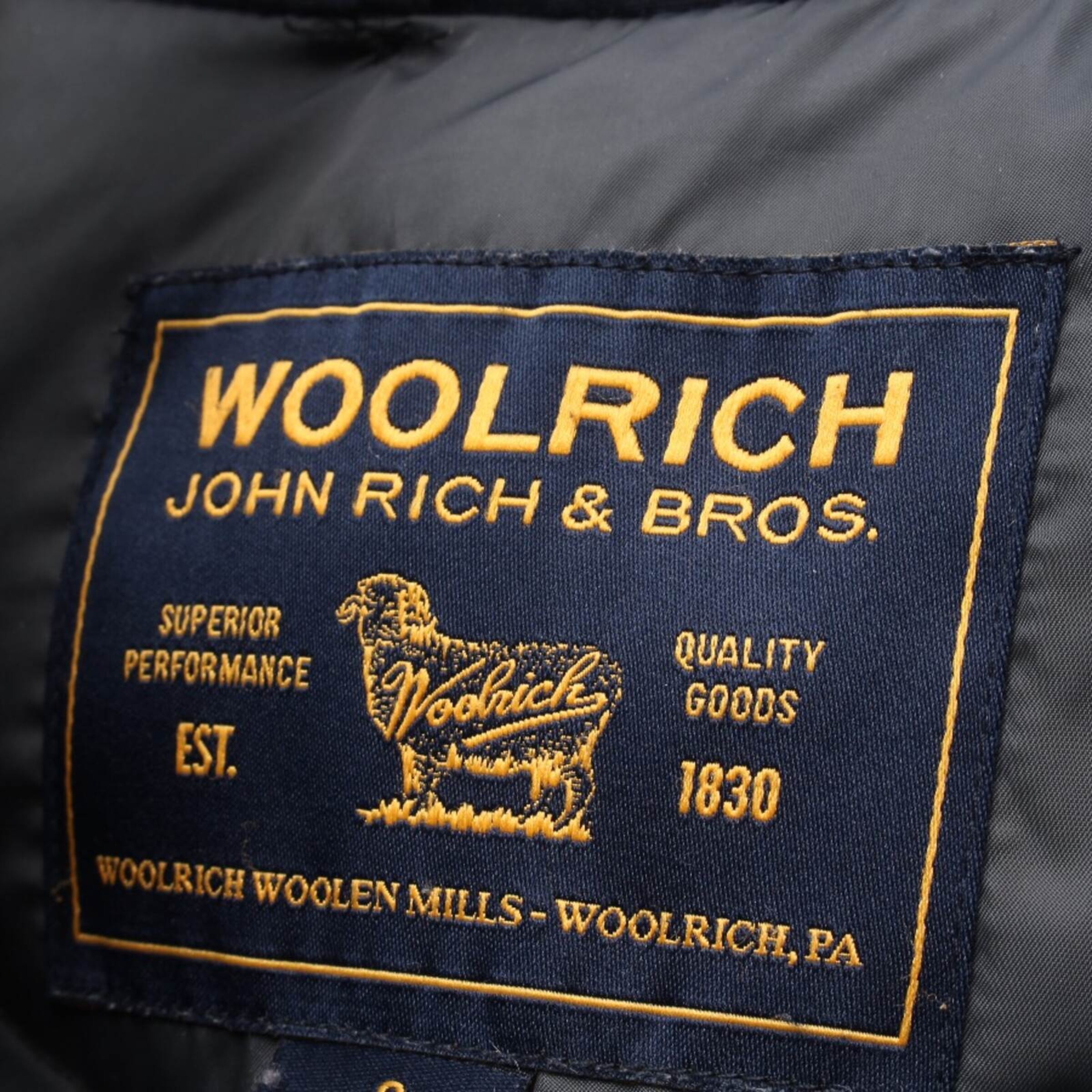 Woolrich Jacket & Coat in S in Blue