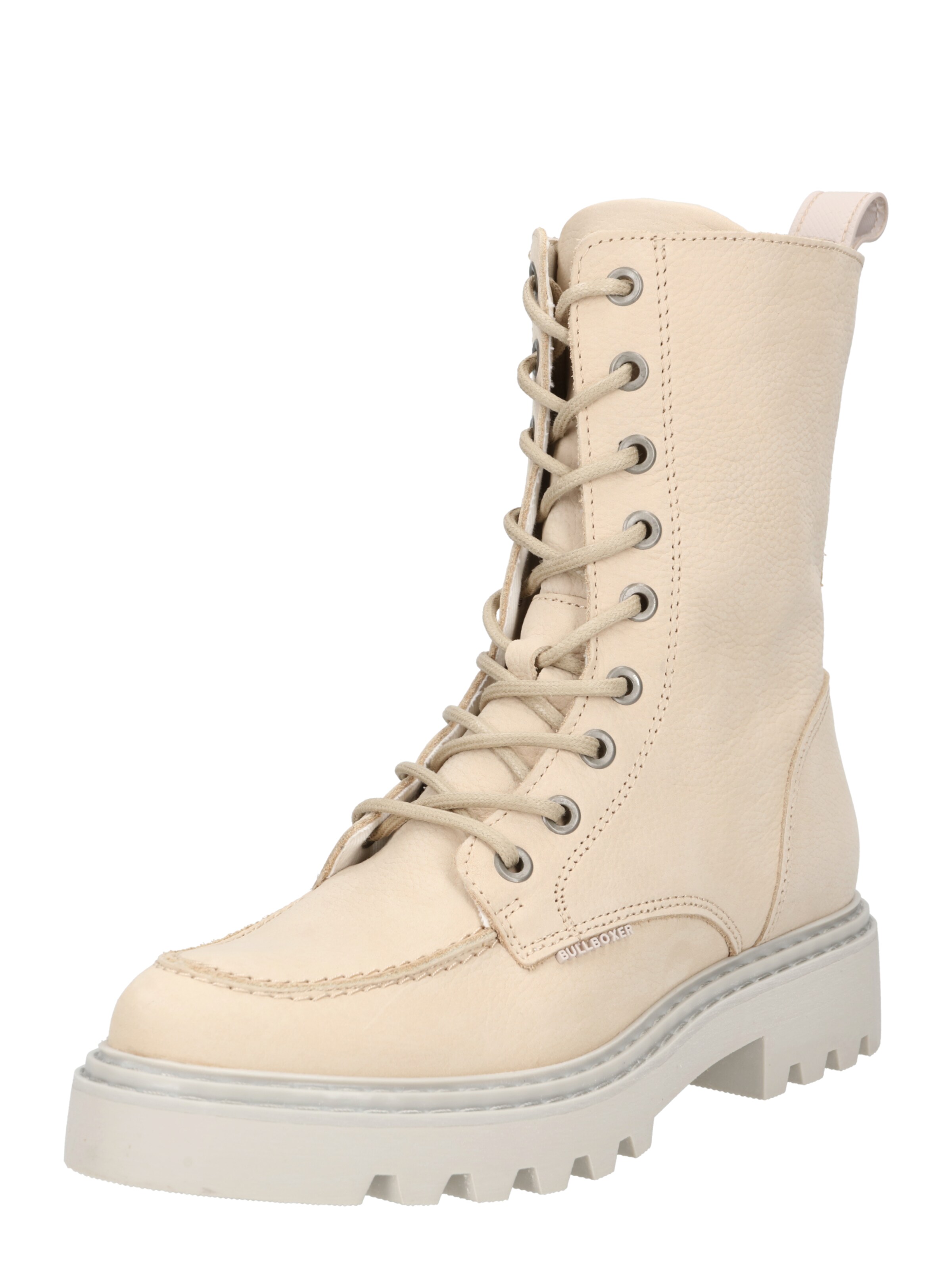 Stivaletto stringato di BULLBOXER in beige: frontale