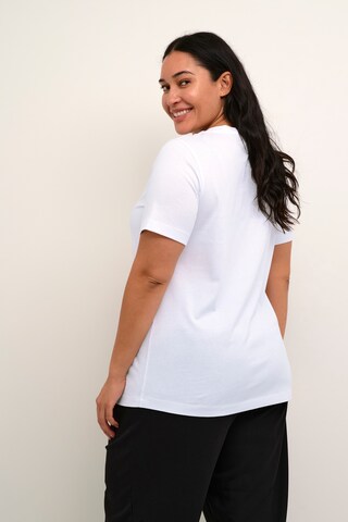 KAFFE CURVE Shirt 'Diana' in White