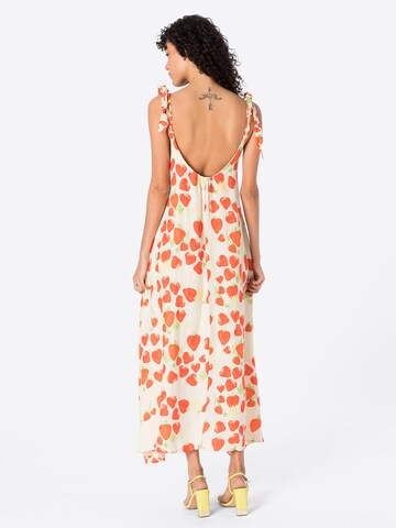 Robe d’été 'Strawberry' Helmstedt en blanc