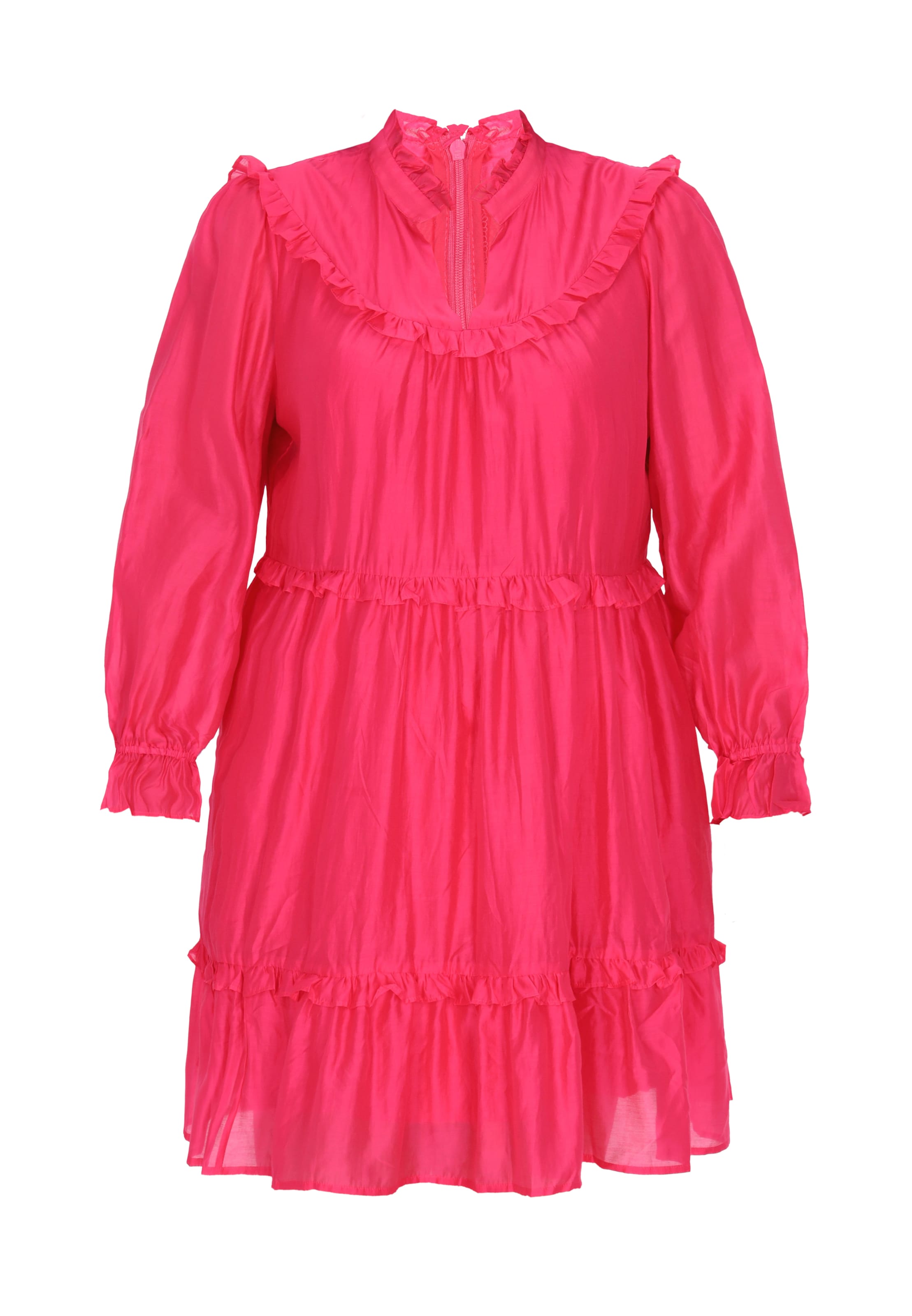 faina Cocktailmekko värissä vaaleanpunainen: etupuoli