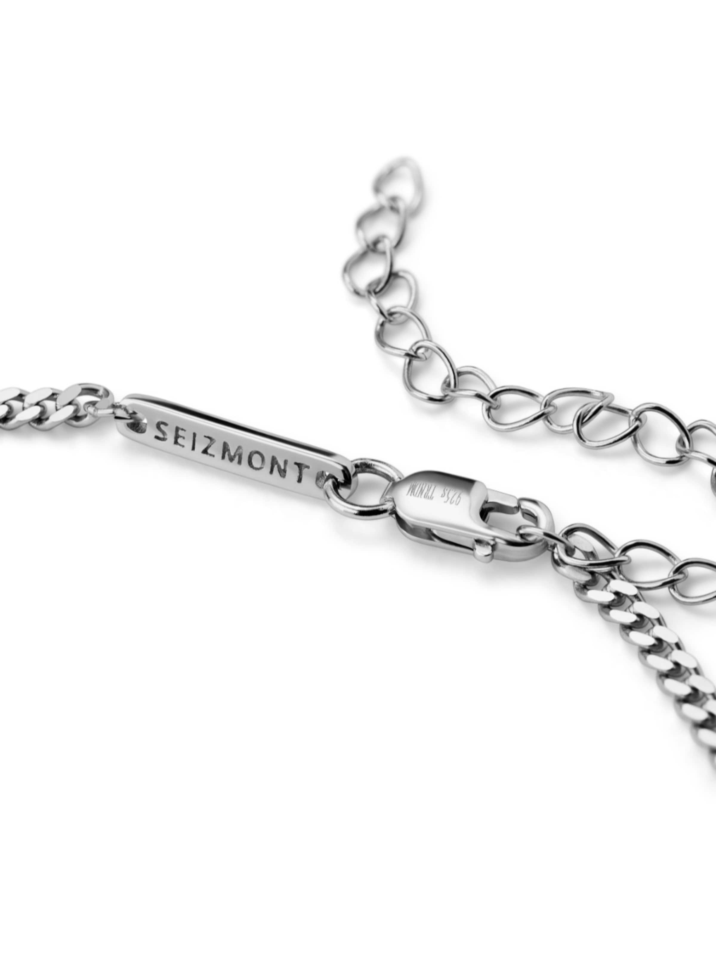 Seizmont Ketting 'Rustic' in Zilver