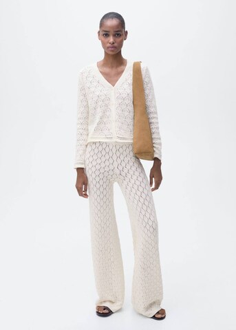 MANGO Regular Hose 'Sito' in Beige