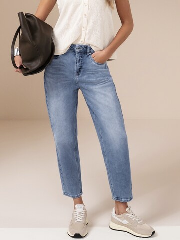 mėlyna STREET ONE Barrel Džinsai 'Karlie'