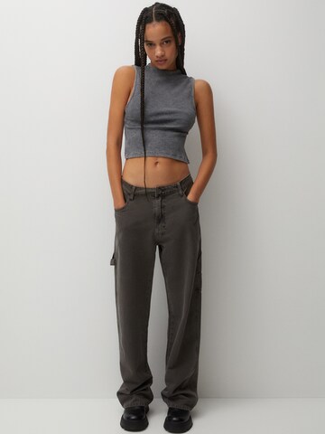 Pull&Bear Top in Grau