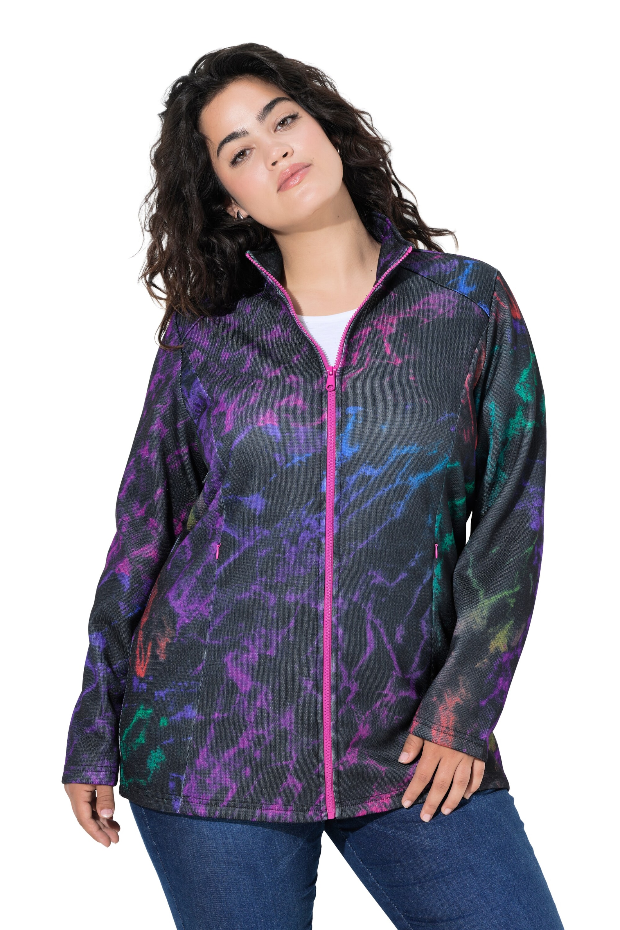 Angel of Style Tussenjas in Gemengde kleuren: voorkant