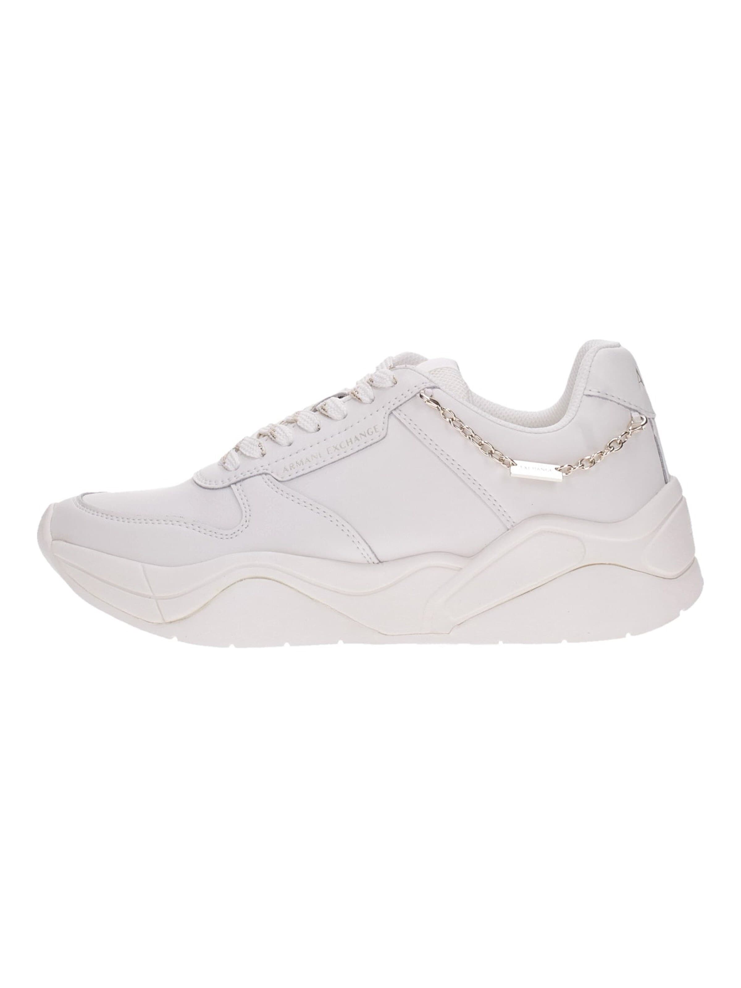 Sneaker bassa 'Sneakers Armani Exchange' di ARMANI EXCHANGE in bianco: frontale