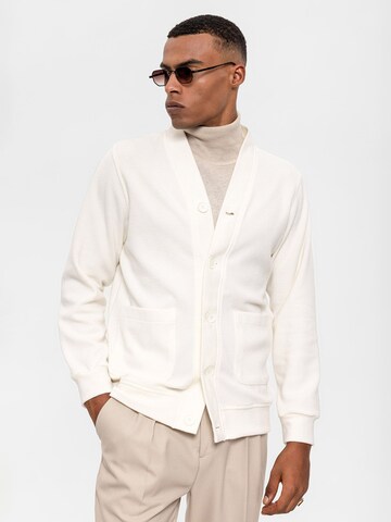 Antioch Knit cardigan in White: front