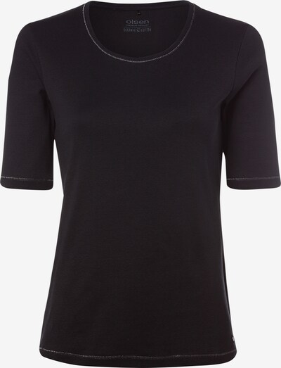 Olsen T-shirt en noir, Vue avec produit