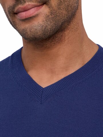 FALKE Sweater 'Cotton Knit' in Blue