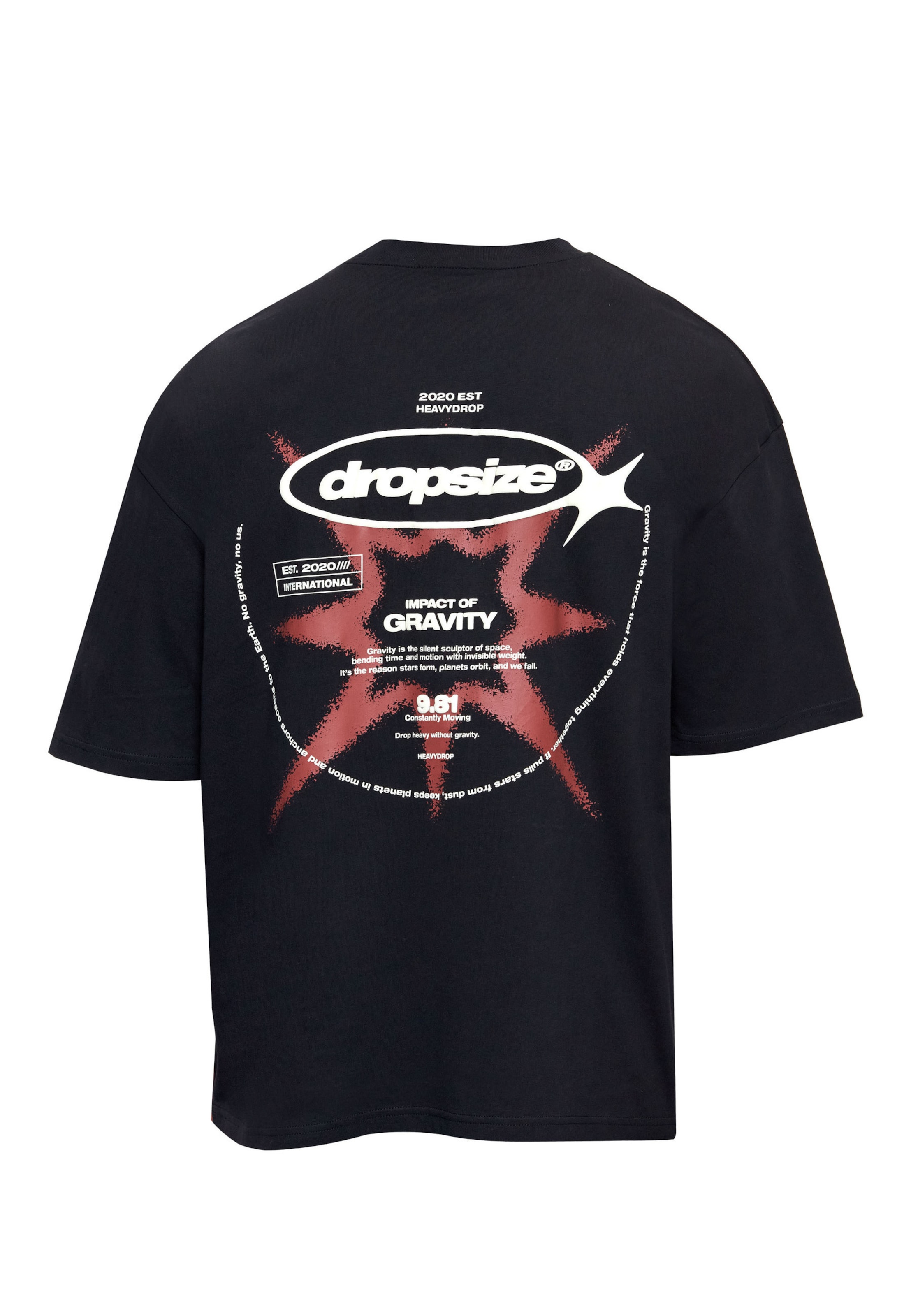 Dropsize Koszulka w kolorze czarny