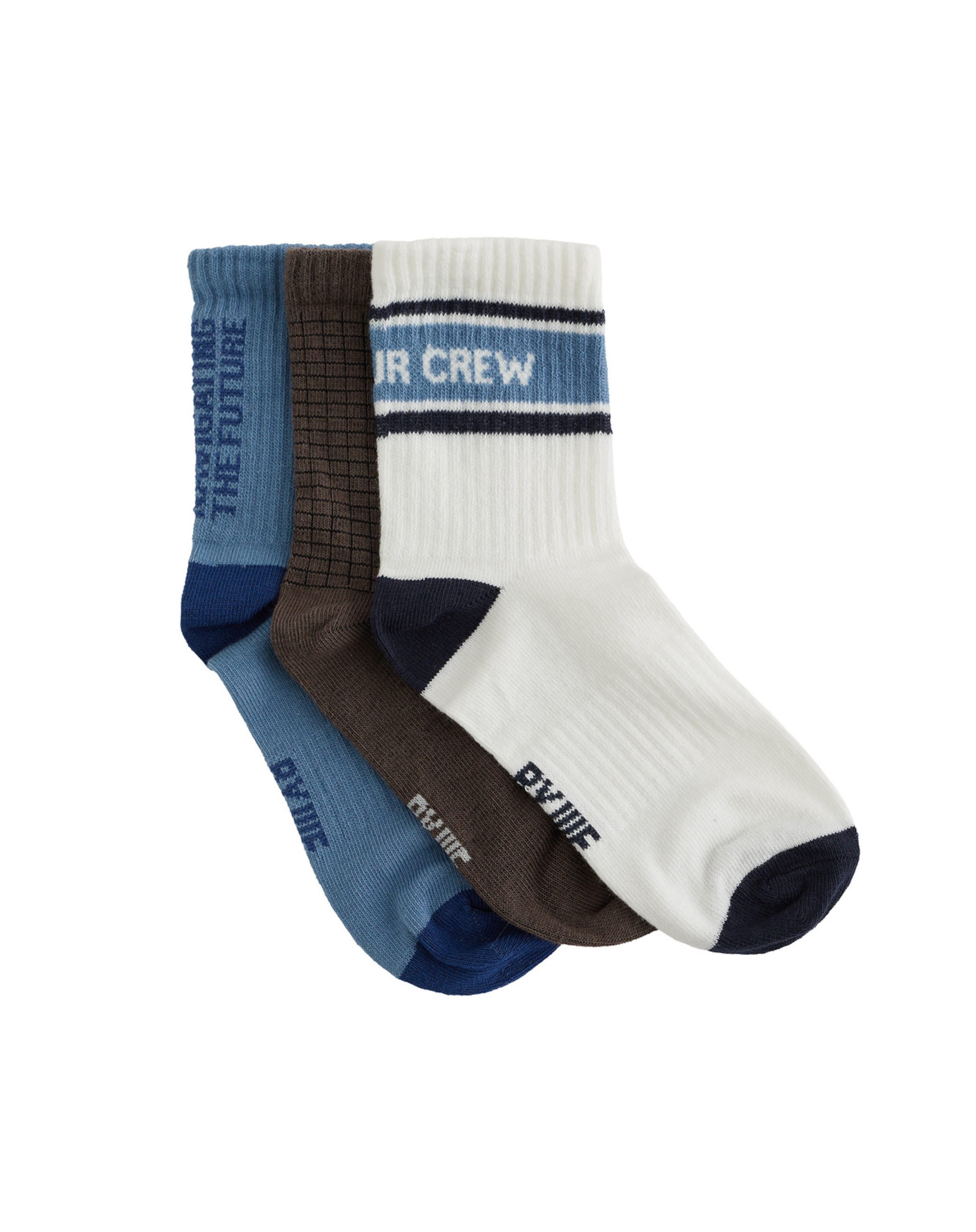 WE Fashion Sokken in Blauw: voorkant