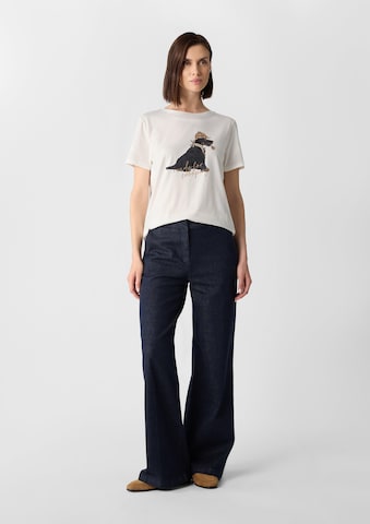 T-shirt COMMA en blanc